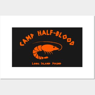 Camp Shrimp Orange vr Posters and Art